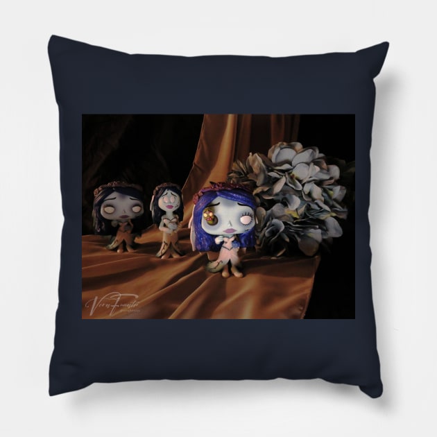 Corpse Bride Pillow by Vera T.