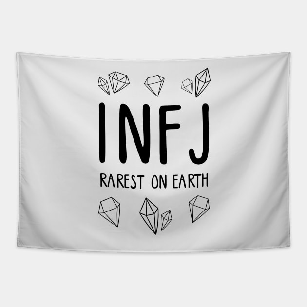 INFJ, rarest on Earth Tapestry by krimons