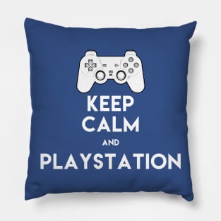 Keep Calm and Playstation Pillow