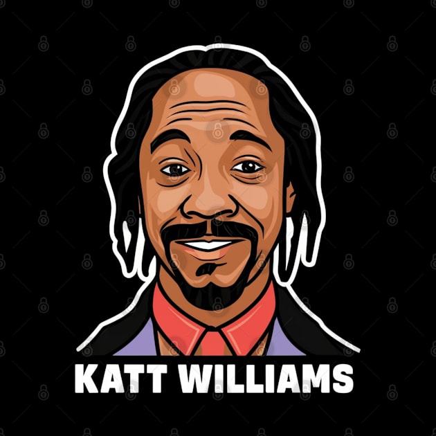 Katt Williams Funny Face by Aldrvnd