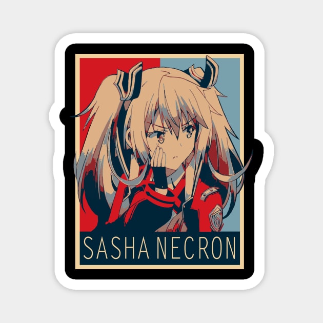 Sasha Necron Magnet by hackneydagger