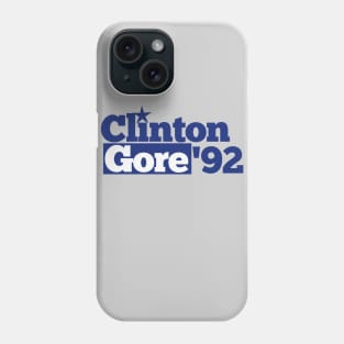 Clinton Gore 92 Phone Case