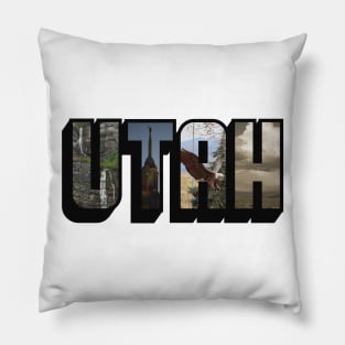 UTAH Big Letter Pillow