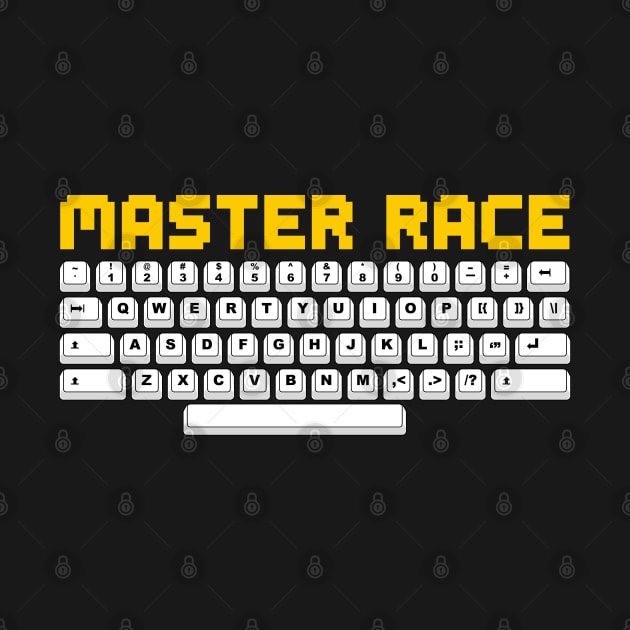 PC Master Race - Gaming Computer Video Games by TextTees