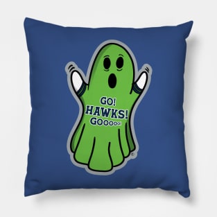 Ghost Seattle Seahawks Pillow