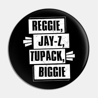 Hip hop Legend Pin