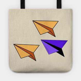 Paper airplane Tote