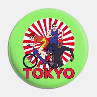 Tokyo Triathlon Pin