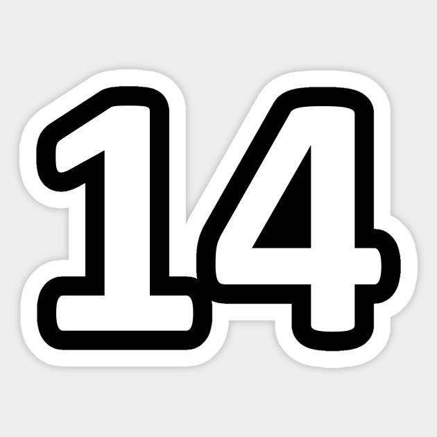 jersey number 14