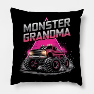 Monster Truck Grandma Monster Truck Are My Jam Truck Lovers Pillow
