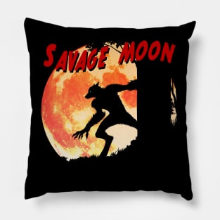 Savage Moon Pillow