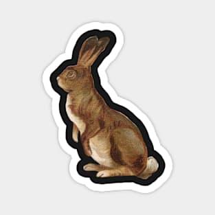 Vintage Bunny Magnet