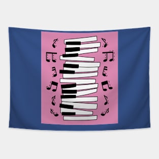 Proud Pianist Piano Lovers Wing Tapestry