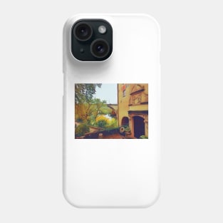 Traditional house by the river Phone Case