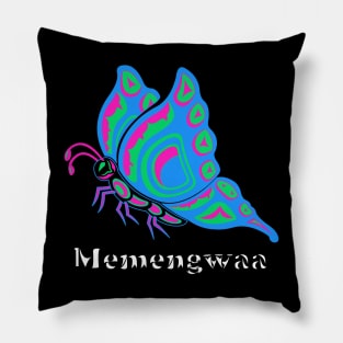 Memengwaa (Butterfly) Polysexual Pride Pillow