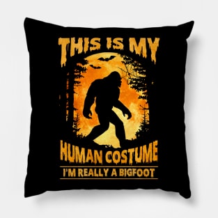 This is my human costume - I'm really a bigfoot Pillow