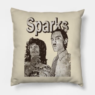 Sparks // Vintage Style Design Pillow