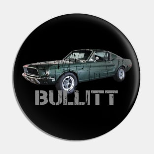 MUSTANG BULLITT Pin