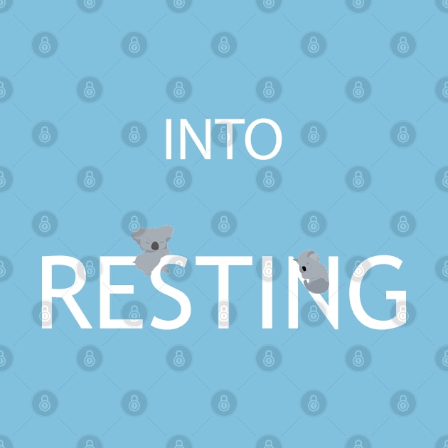 into resting koala by tita