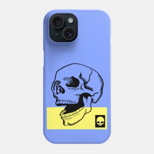 Skull Street Yellow Phone Case