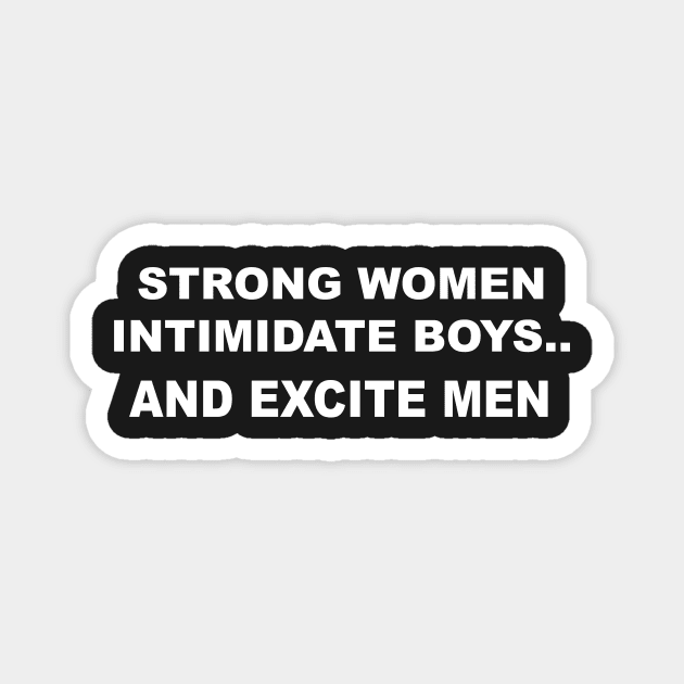 STRONG WOMEN Magnet by TheCosmicTradingPost