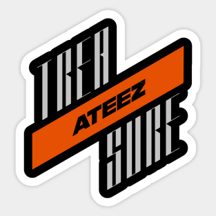 ATEEZ Wave Sticker for Sale by cahacc