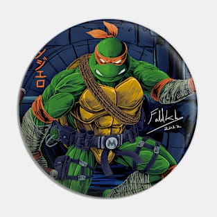 TMNT Mikey Pin