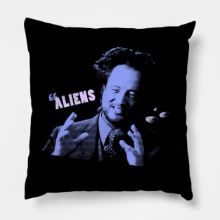 Aliens Guy Pillow