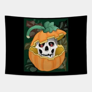 calabaza halloween Tapestry