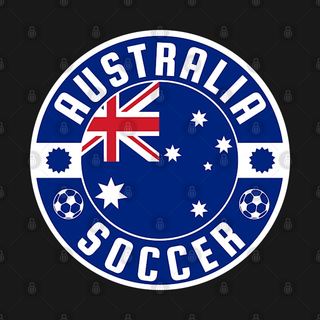 Australia Soccer Fan by footballomatic