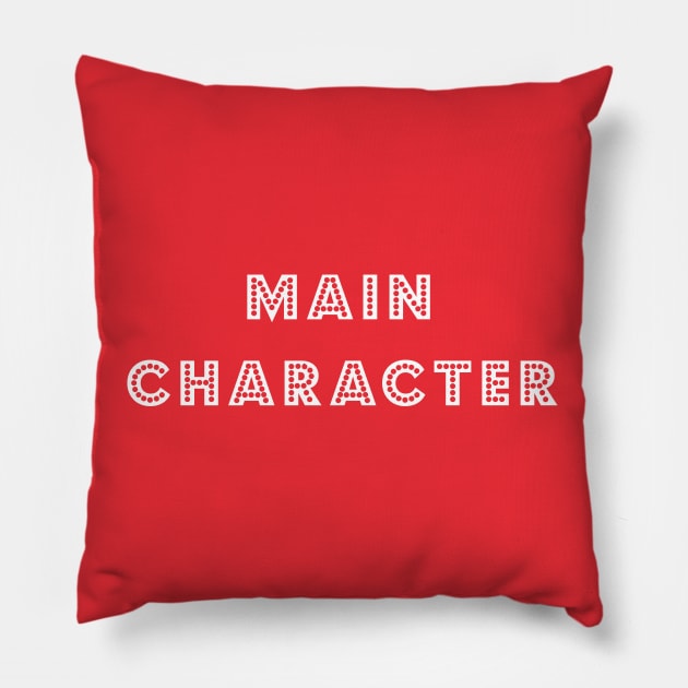 Main Character Pillow by bettyretro