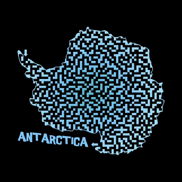 Antarctica Maze by gorff