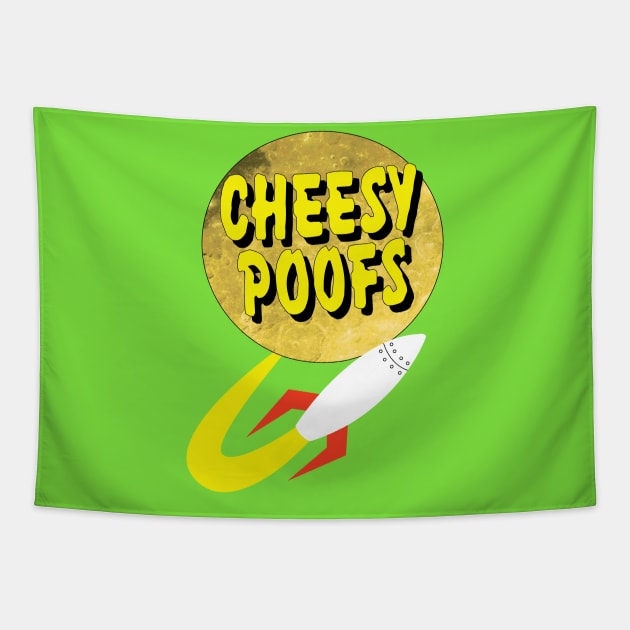 Cheesy Poofs Tapestry by tvshirts