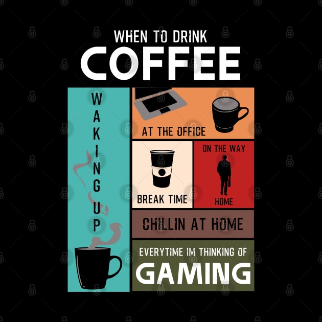 Drink Coffee Everytime im thinking of gaming by HCreatives