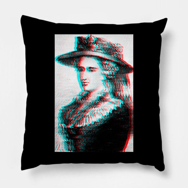 Ann Radcliffe Pillow by TheLiterarian