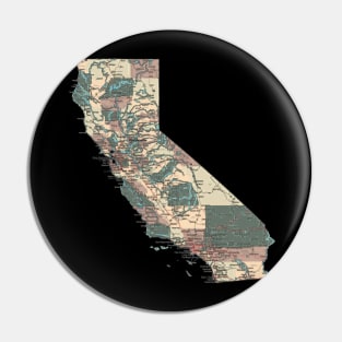 California State Vintage Pin
