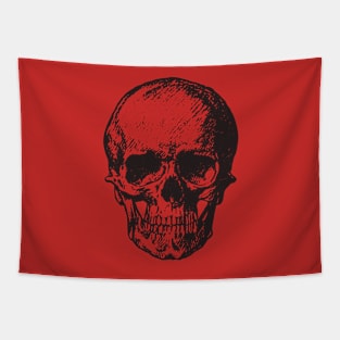 Halloween Gothic Skull Tapestry