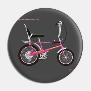 Raleigh Chopper Mk2 Pinky 5 Speed, 1974 Pin