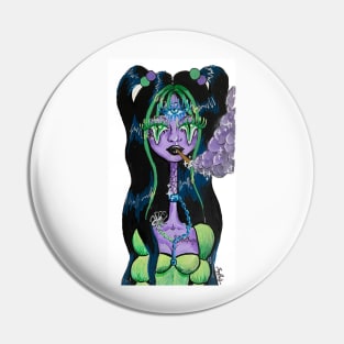 Goth Girlfriend Pin