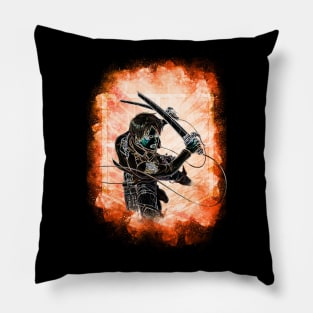 eren jaegar Pillow