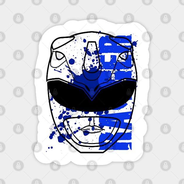 Ranger BLUE MMPR Magnet by CRD Branding