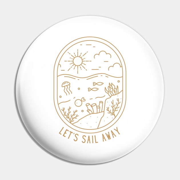 Let's Sail Away Pin by nathalieaynie