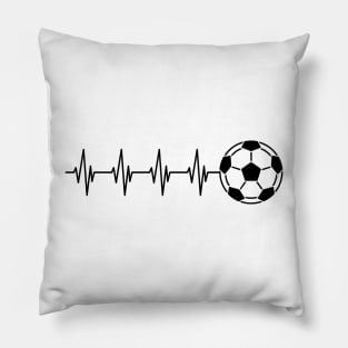 Soccer Heartbeat Pillow