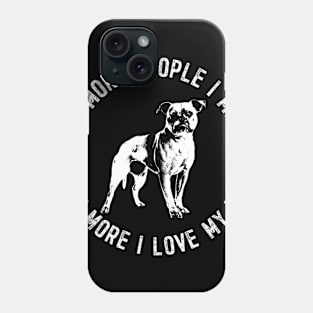 American Bulldog funny gift Shirt Phone Case