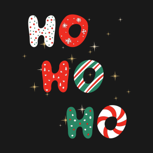 Christmas Vibes Ho Ho Ho T-Shirt