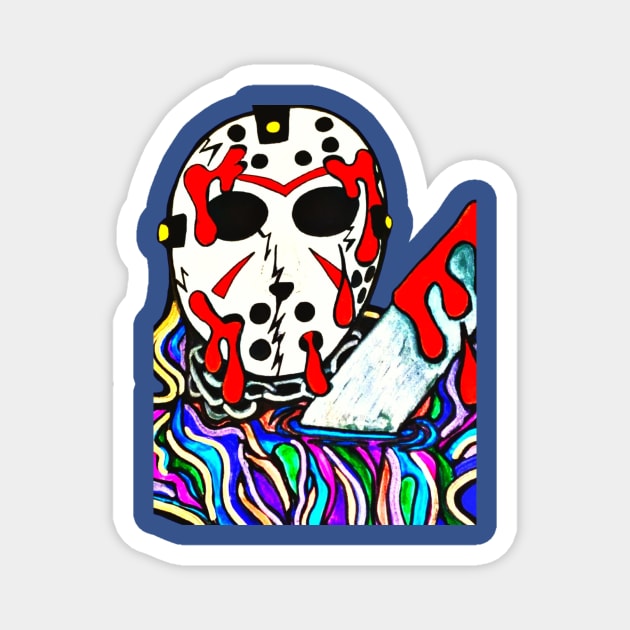 Friday the 13th Magnet by Holliekaye