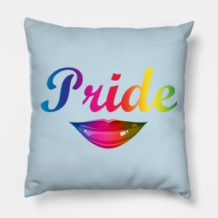 LGBT Pride rainbow color Pillow