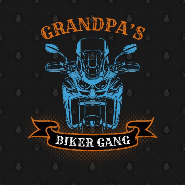 Grandpa's Biker Gang Father's Day by DwiRetnoArt99