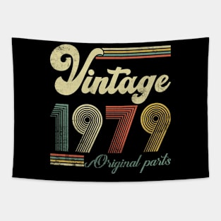 Vintage 1979 45th Birthday Gift Men Women 45 Years Old Tapestry