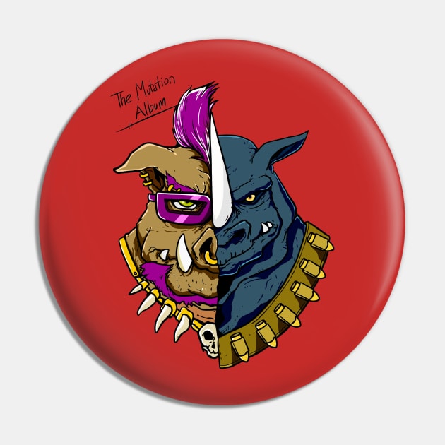 The Mutation Album Pin by sullyink